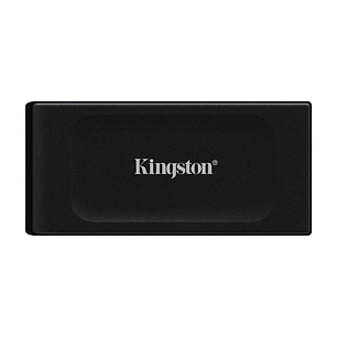 Kingston XS1000, SSD Externo Portátil 1TB, USB 3.2 Gen 2, 1050/1000MB/s, USB-C y USB-A, Negro