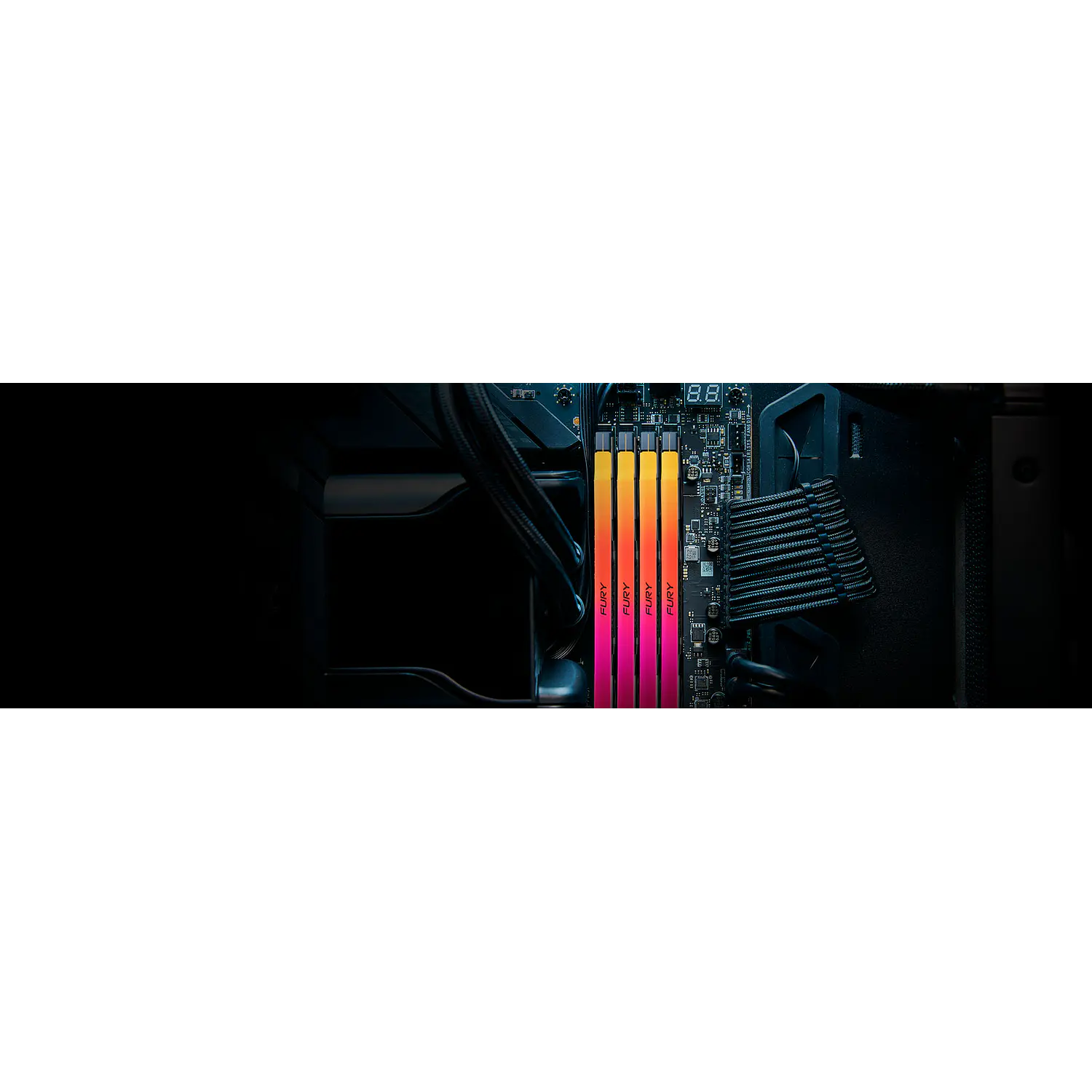 Kingston FURY Renegade RGB, RAM 24GB DDR5 7200MT/s, CL38, XMP 3.0, Negro/Plateado 5