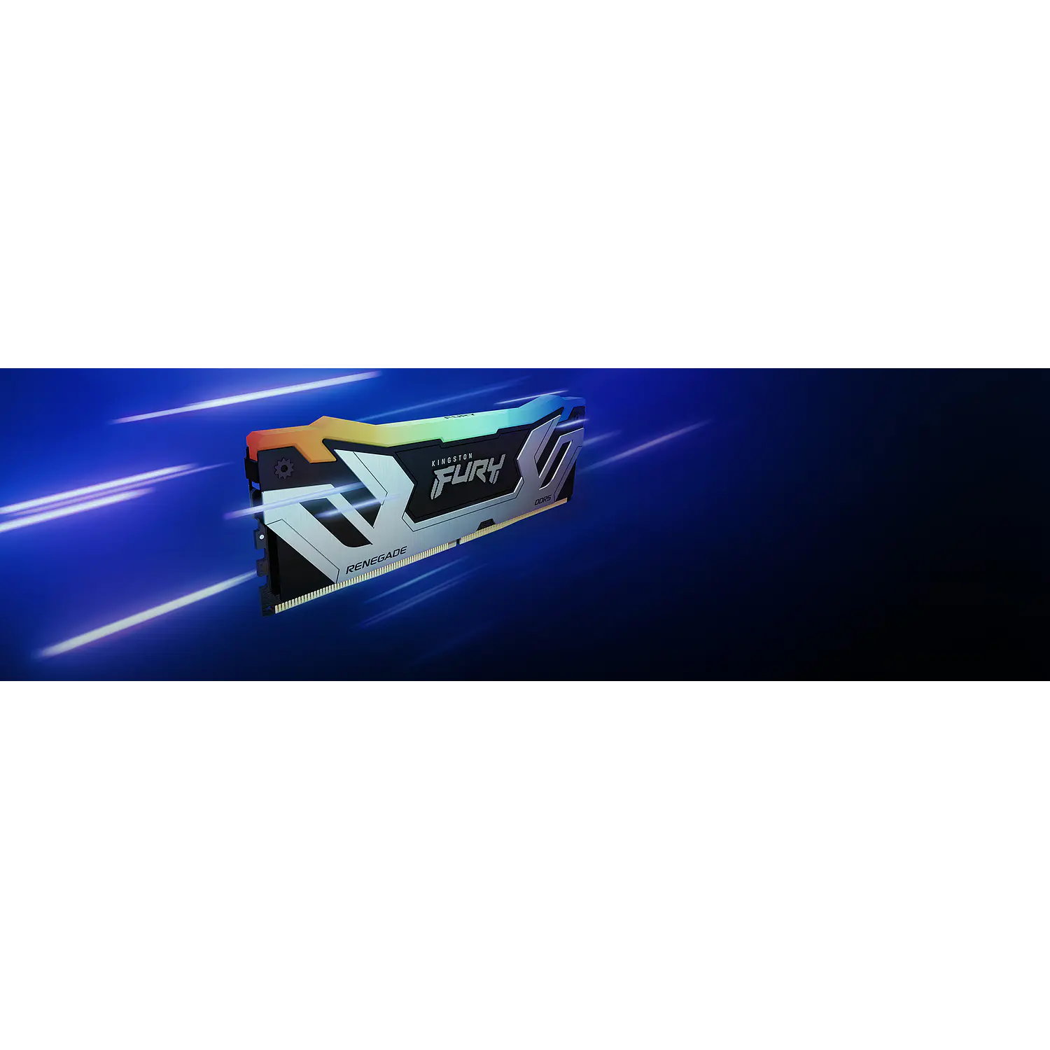 Kingston FURY Renegade RGB, RAM 24GB DDR5 7200MT/s, CL38, XMP 3.0, Negro/Plateado 6
