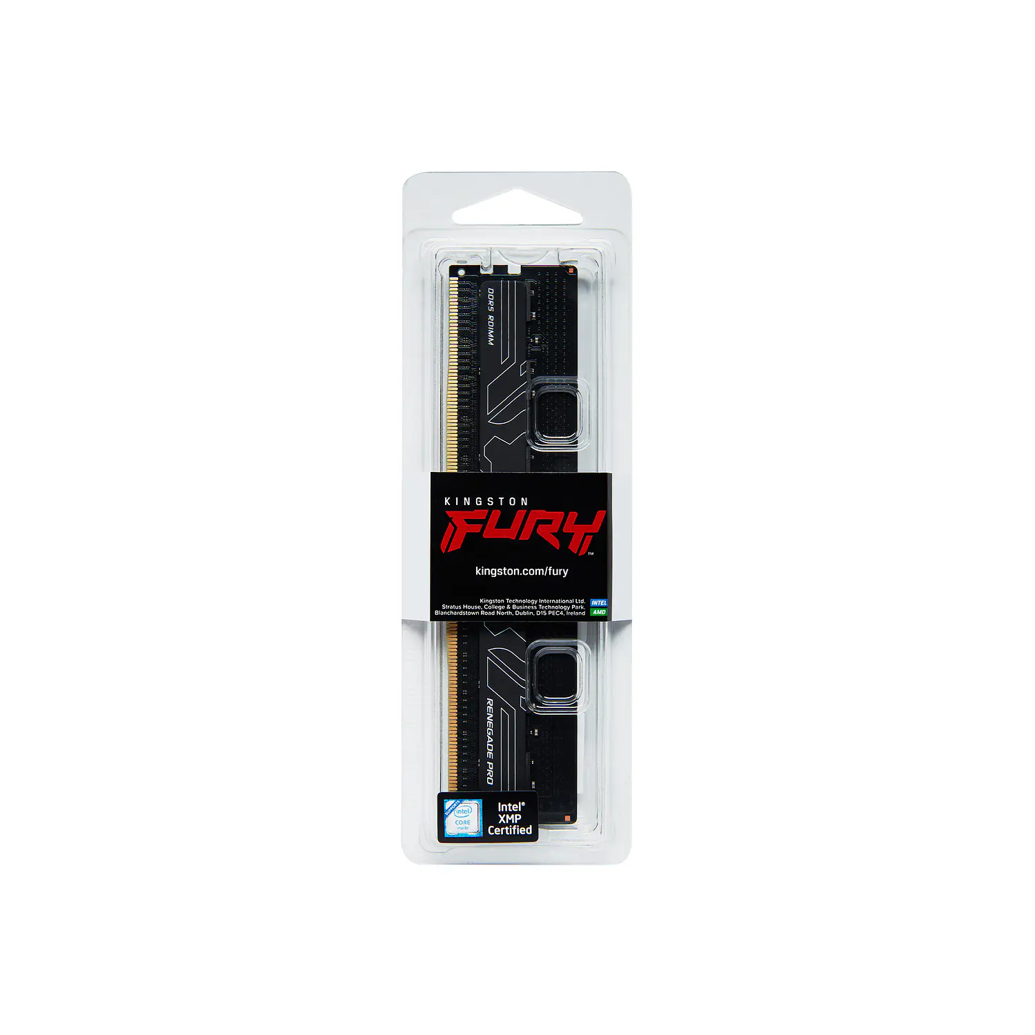 Kingston FURY Renegade Pro, RAM 32GB DDR5 5600MT/s, CL28, ECC RDIMM, XMP 3.0/EXPO 3