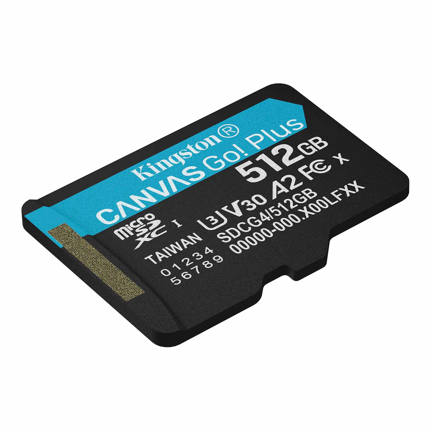 Kingston Canvas Go! Plus, Tarjeta microSDXC 512GB, 200/160MB/s, U3, V30, A2 2