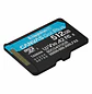 Kingston Canvas Go! Plus, Tarjeta microSDXC 512GB, 200/160MB/s, U3, V30, A2 - Miniatura 2