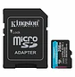 Kingston Canvas Go! Plus, Tarjeta microSDXC 512GB, 200/160MB/s, U3, V30, A2 - Miniatura 1
