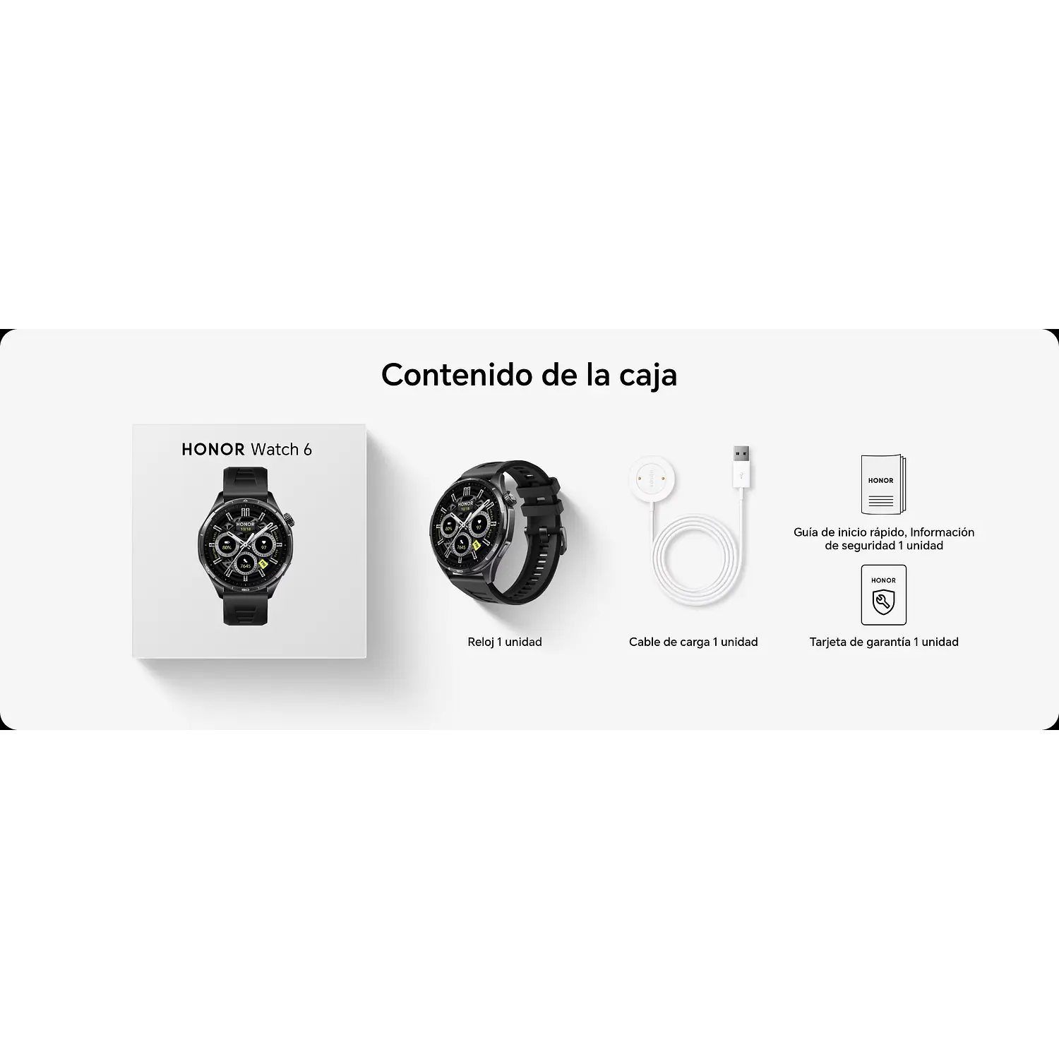HONOR Watch 6, Smartwatch AMOLED 1.46