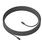 Logitech Cable, Extensión para Micrófono MeetUp, 10 m, Negro - Miniatura 4