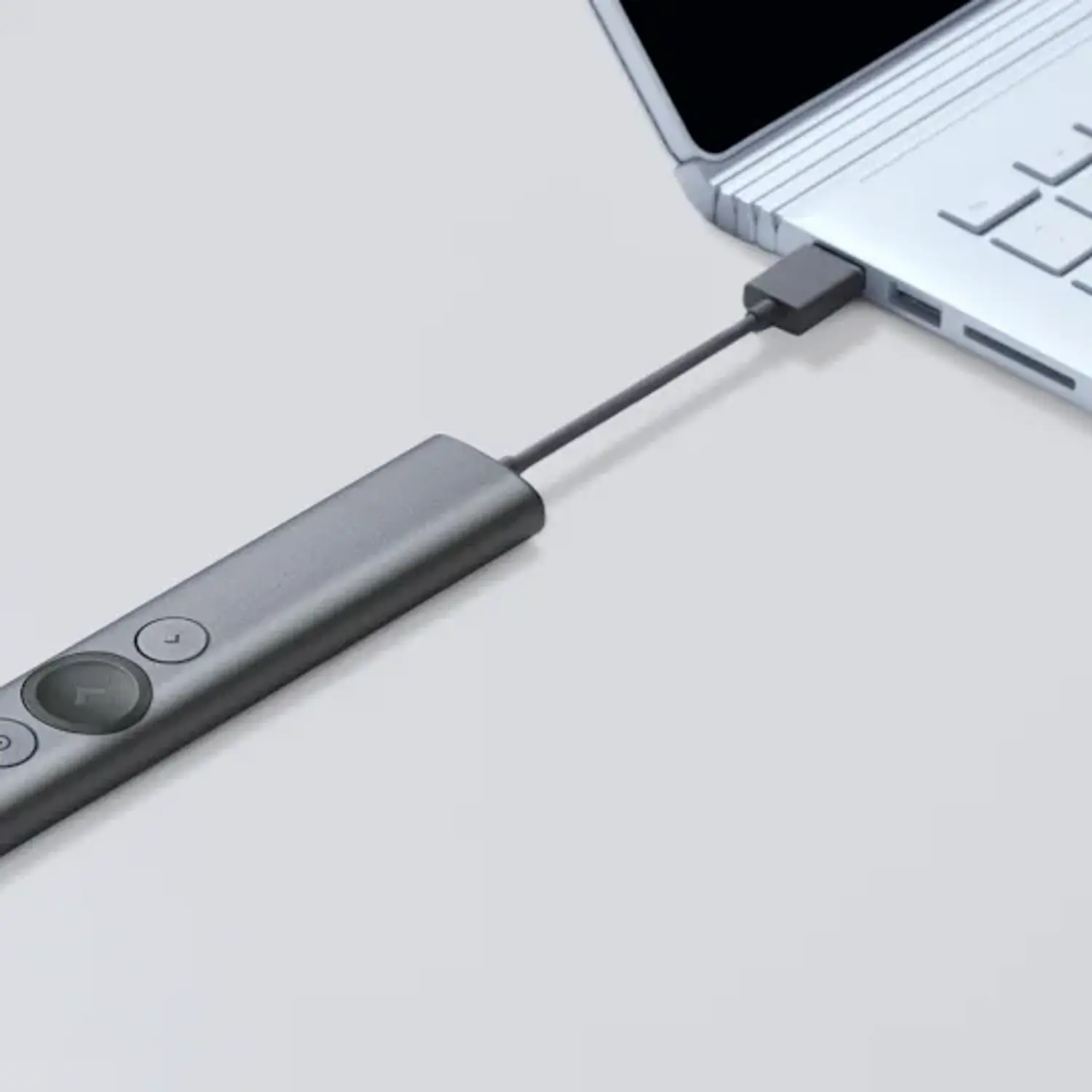 Logitech Spotlight, Presentador Inalámbrico Bluetooth, USB, Alcance 30 m, Gris 5