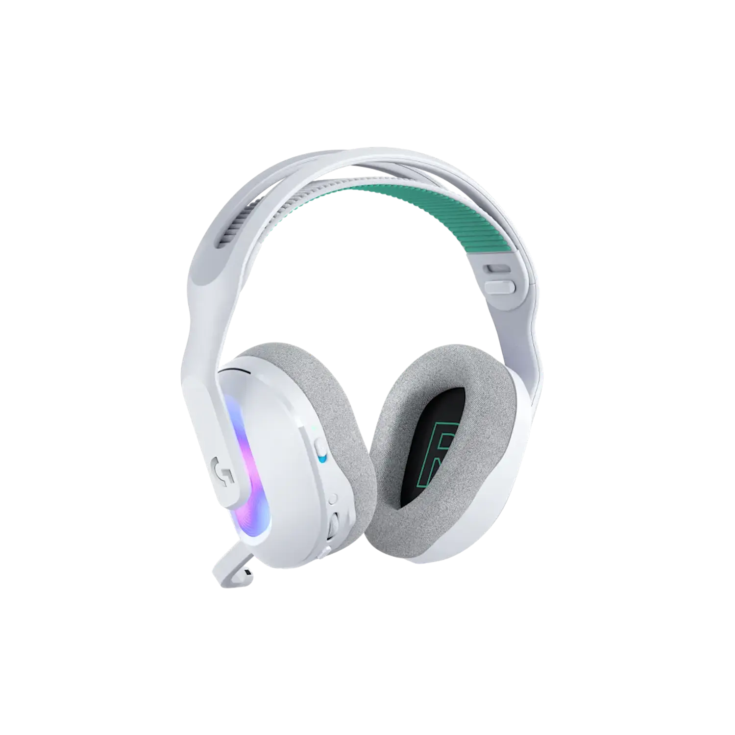 Logitech G522 LIGHTSPEED, Audífono Gamer Con Micrófono, 40 mm, Bluetooth, RGB, Blanco 1