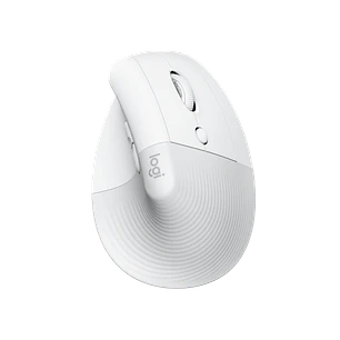 Logitech Lift, Mouse Ergonómico Vertical, 4000DPI, Bluetooth, Blanco Hueso