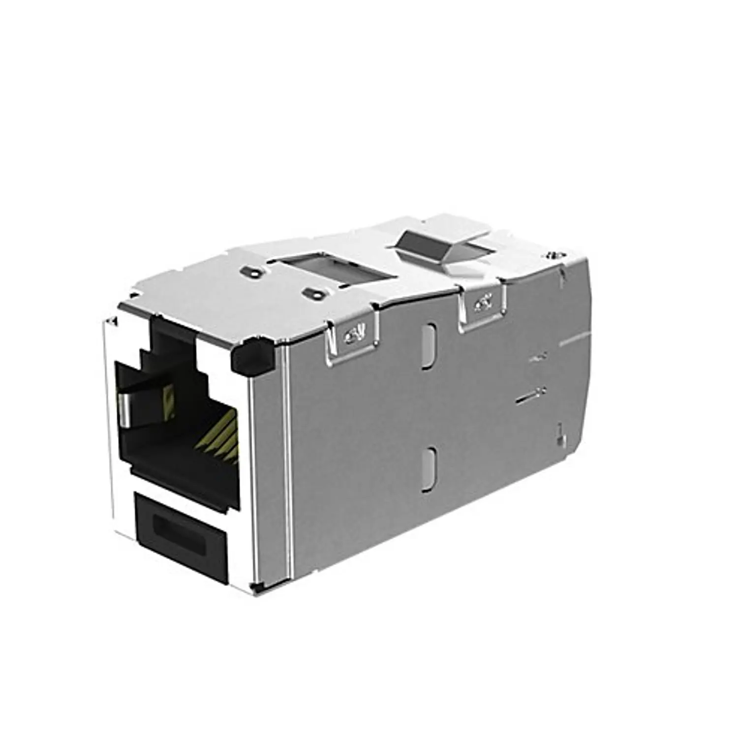 Panduit Mini-Com TX6A 10Gig, Jack RJ45 Cat6A STP, 10GBASE-T, Estilo TG, Negro 4