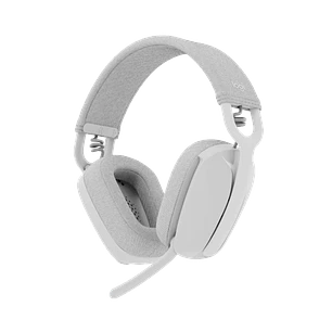 Logitech Zone Vibe 100, Audífono Inalámbrico Bluetooth, Micrófono, 20 Horas, Blanco Hueso