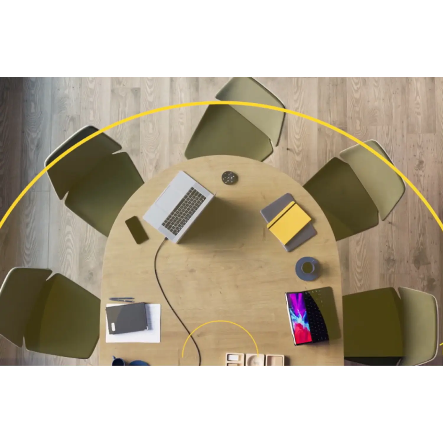 Jabra PanaCast 50, Barra de Videoconferencia Panorámica 4K, 180°, USB, Negro 2