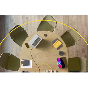 Jabra PanaCast 50, Barra de Videoconferencia Panorámica 4K, 180°, USB, Negro
