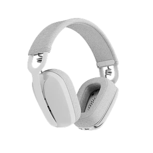 Logitech Zone Vibe 100, Audífono Inalámbrico Bluetooth, Micrófono, 20 Horas, Blanco Hueso