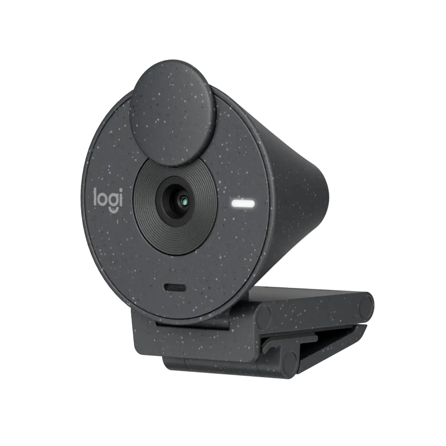 Logitech Brio 300, Webcam Full HD 1080p, Micrófono con Reducción de Ruido, USB-C, Grafito 3