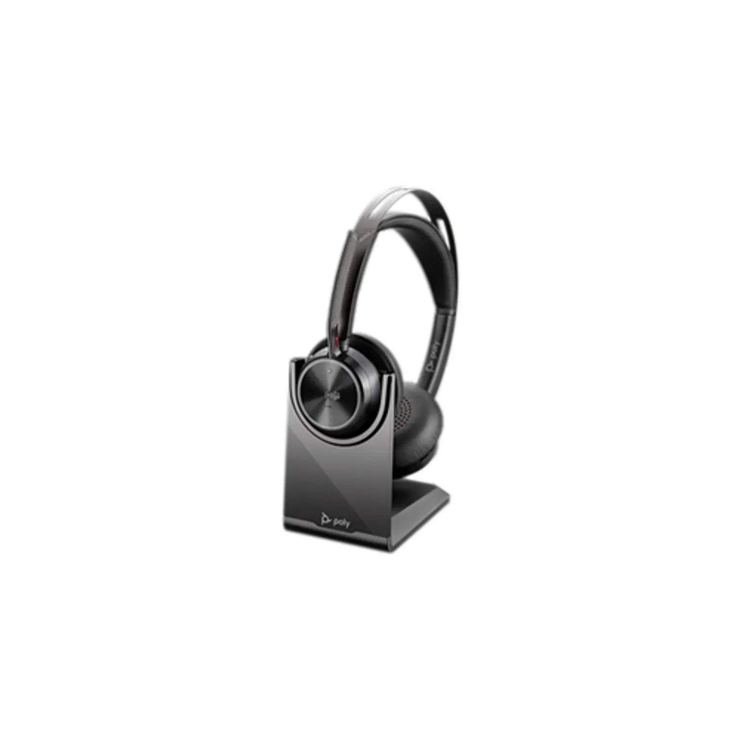 Poly Voyager Focus 2, Audífono Bluetooth, ANC, Microsoft Teams, USB-C/A, Base de Carga 1