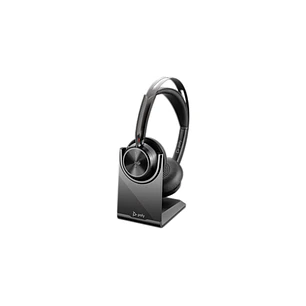 Poly Voyager Focus 2, Audífono Bluetooth, ANC, Microsoft Teams, USB-C/A, Base de Carga