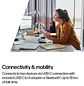 Poly Voyager Focus 2, Audífono Bluetooth, ANC, Microsoft Teams, USB-C/A, Base de Carga - Miniatura 10