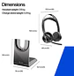 Poly Voyager Focus 2, Audífono Bluetooth, ANC, Microsoft Teams, USB-C/A, Base de Carga - Miniatura 14