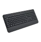 Logitech Signature K650, Teclado Inalámbrico Español, Bluetooth, Logi Bolt, Grafito - Miniatura 1