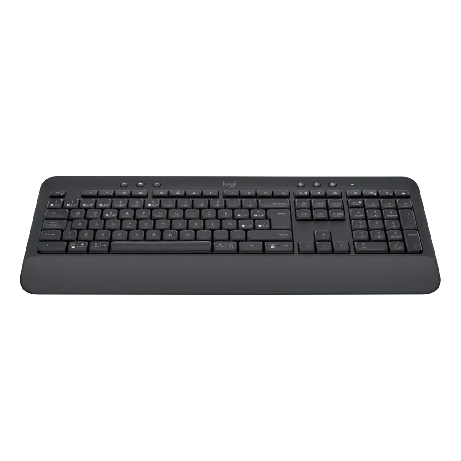 Logitech Signature K650, Teclado Inalámbrico Español, Bluetooth, Logi Bolt, Grafito 2
