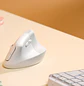 Logitech Lift, Mouse Ergonómico Vertical, 4000DPI, Bluetooth, Blanco Hueso - Miniatura 7