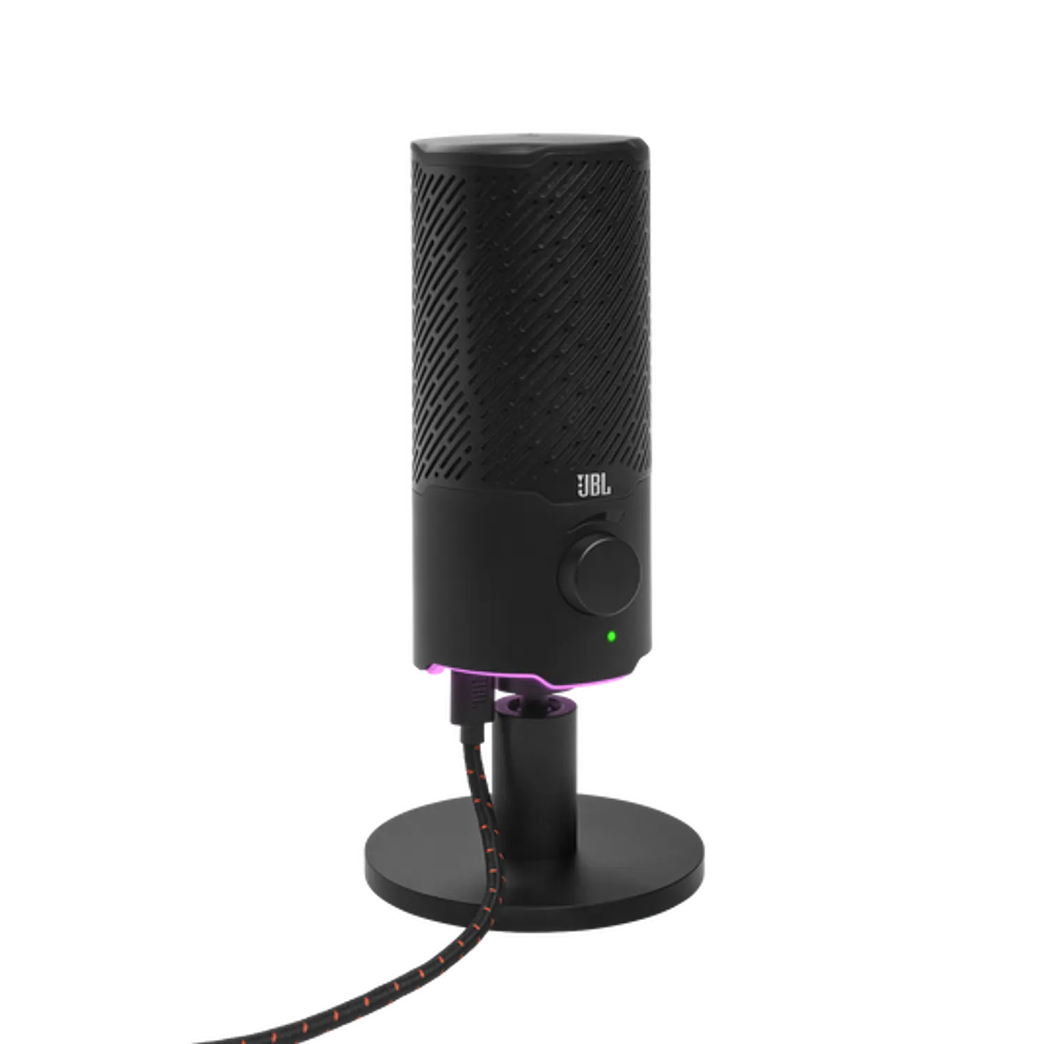JBL Quantum Stream, Micrófono Gamer USB, 96kHz, Cardioide/Omnidireccional, RGB, Negro 3