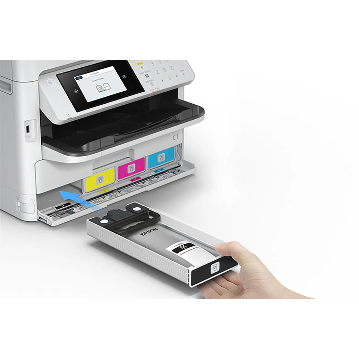 Epson WorkForce Pro WF-C5890, Multifuncional Color 25 ppm, Wi-Fi, Dúplex, Fax 11