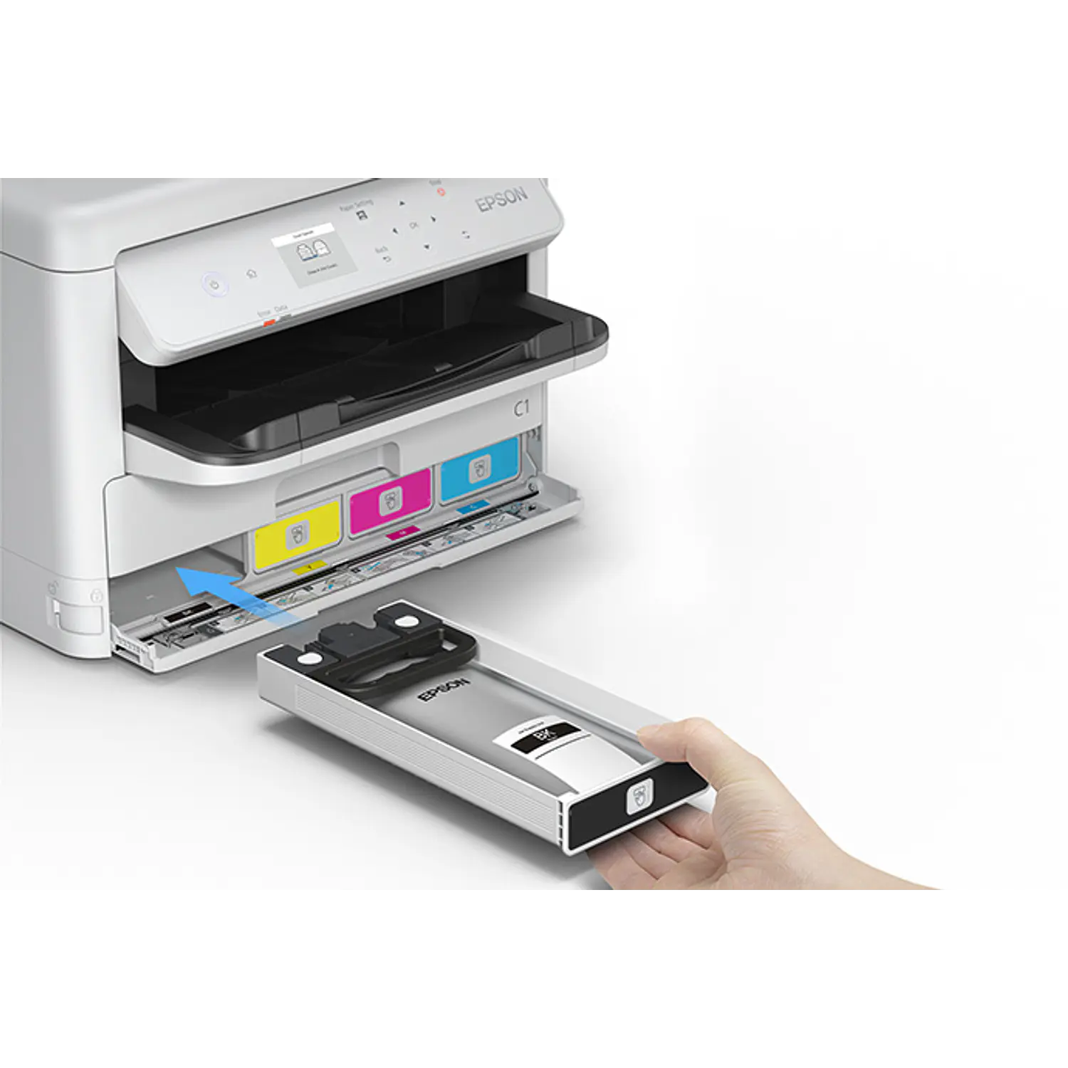 Epson WorkForce Pro WF-C5390, Impresora Color 25 ppm, Wi-Fi, Dúplex, PCL/PS 8