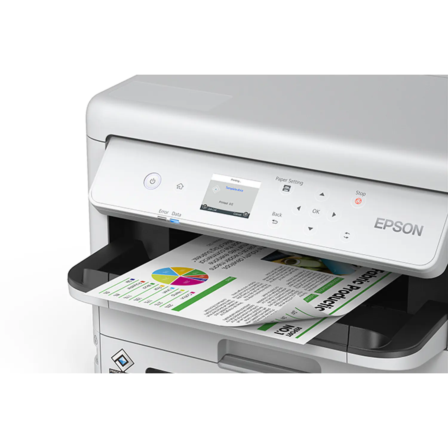 Epson WorkForce Pro WF-C5390, Impresora Color 25 ppm, Wi-Fi, Dúplex, PCL/PS 6