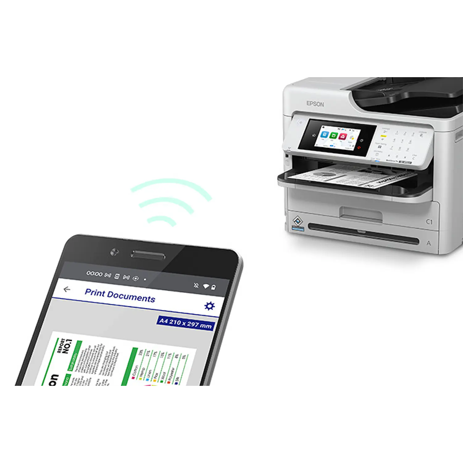 Epson WorkForce Pro WF-M5899, Multifuncional Monocromática 25 ppm, Wi-Fi, Dúplex, Fax 6
