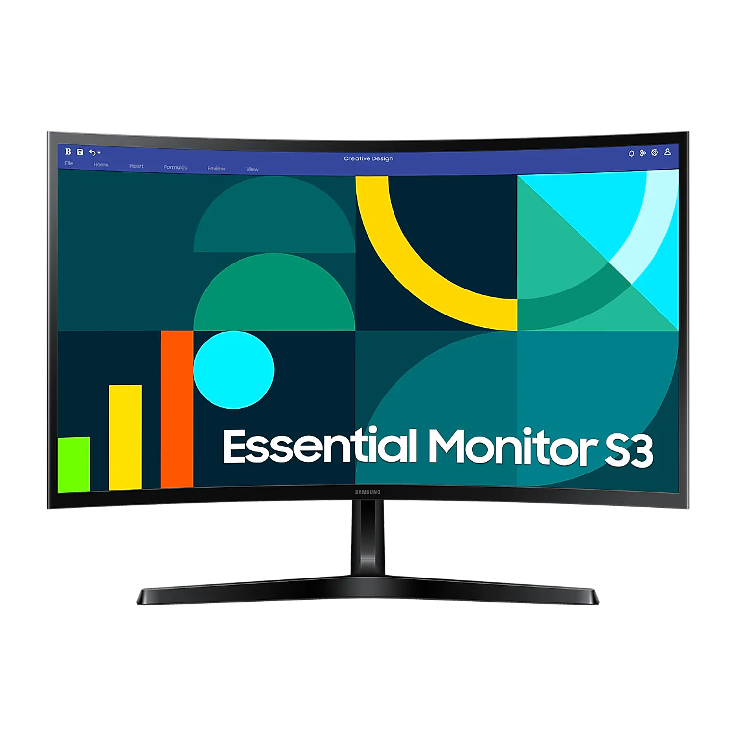 Samsung Essential S3 Monitor Curvo 27