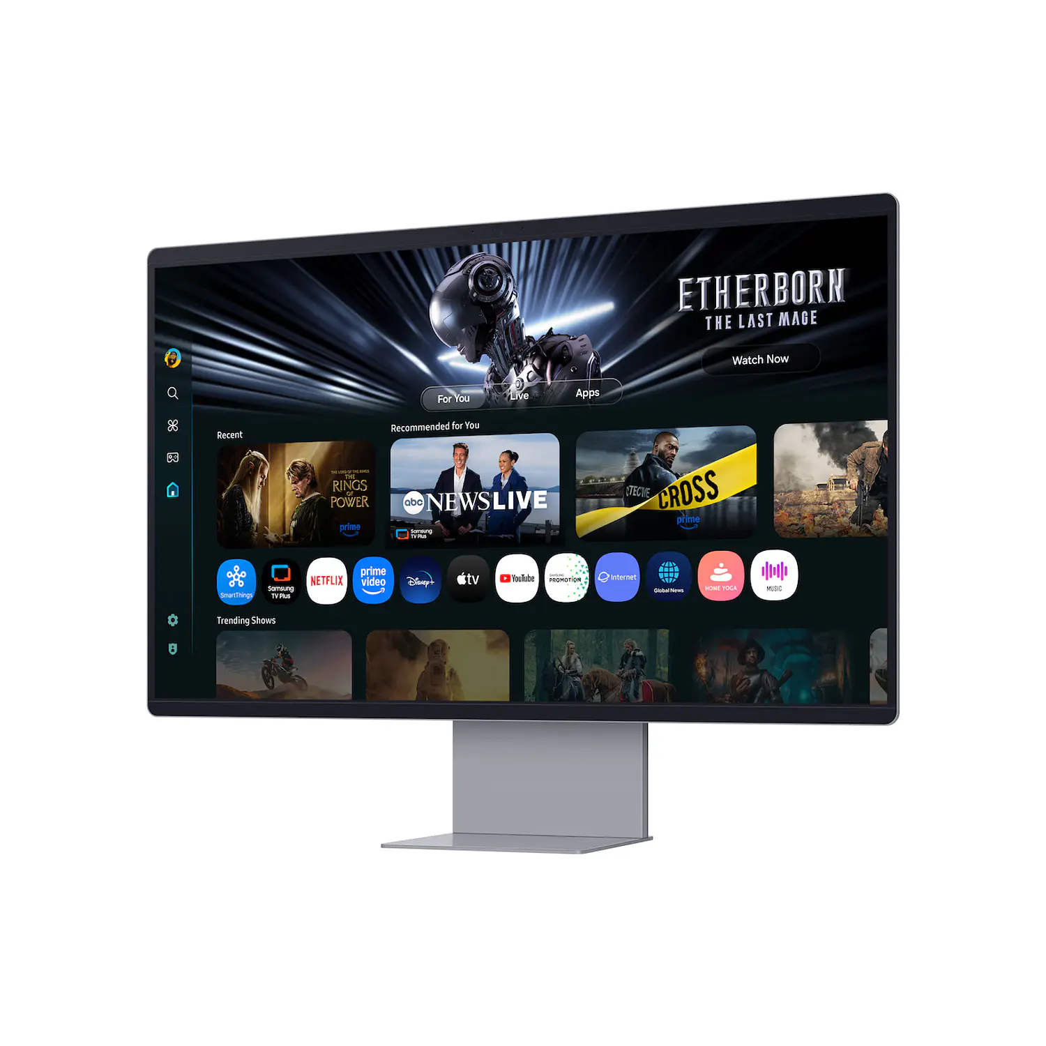 Samsung Smart Monitor M9, OLED 4K, 32 Pulgadas, 165Hz, 0.03ms, USB-C 90W, HDMI 2.1, DP 1.4 3