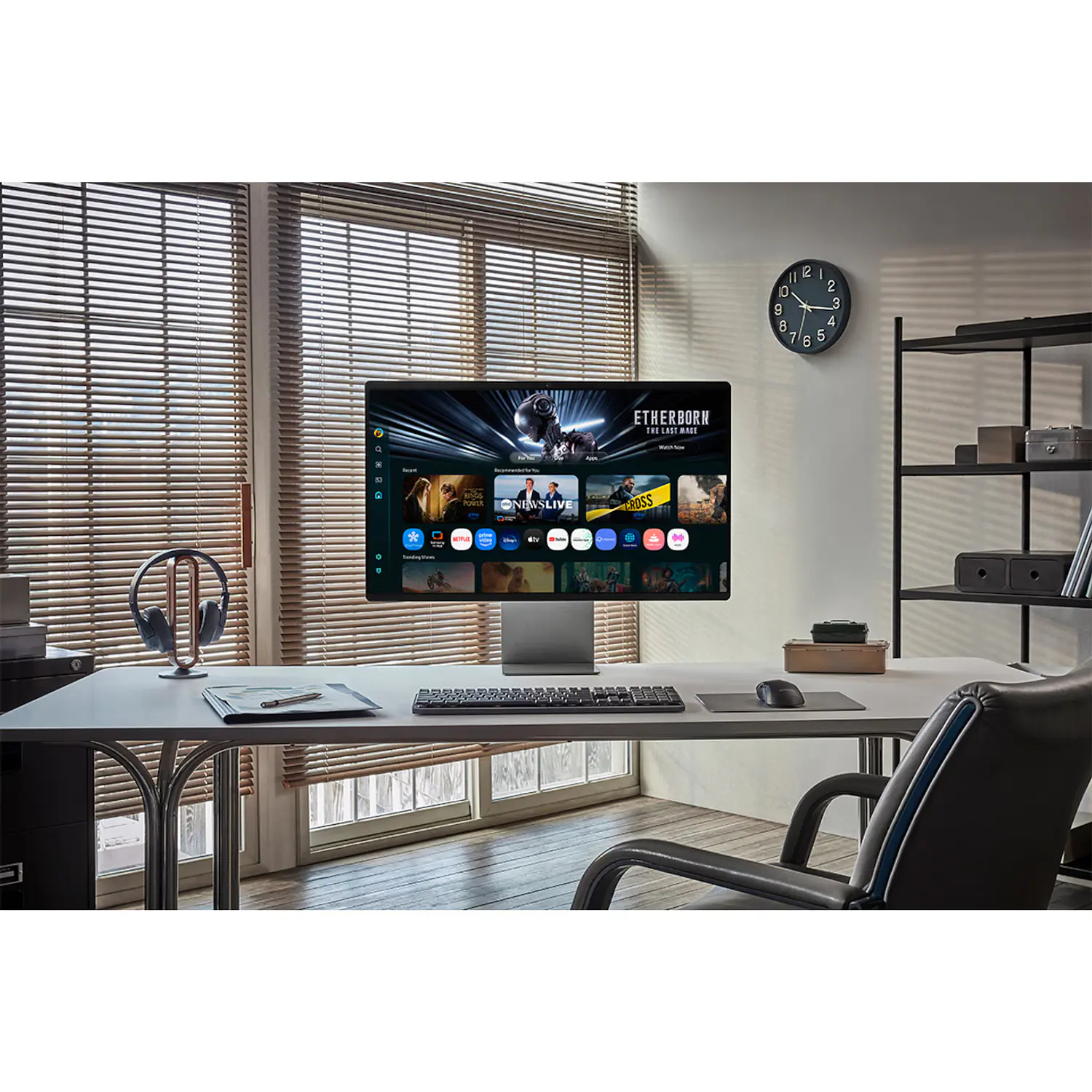 Samsung Smart Monitor M9, OLED 4K, 32 Pulgadas, 165Hz, 0.03ms, USB-C 90W, HDMI 2.1, DP 1.4 15