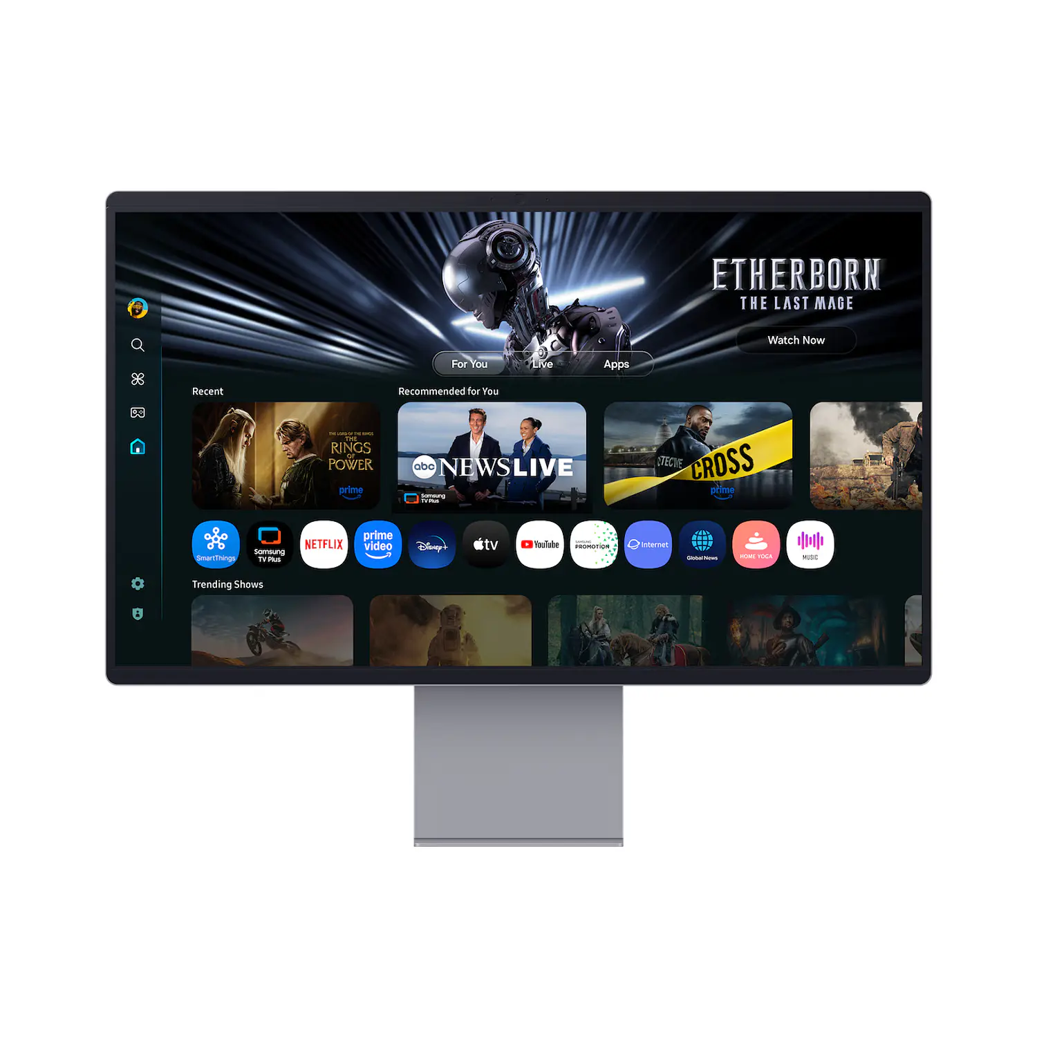 Samsung Smart Monitor M9, OLED 4K, 32 Pulgadas, 165Hz, 0.03ms, USB-C 90W, HDMI 2.1, DP 1.4 2