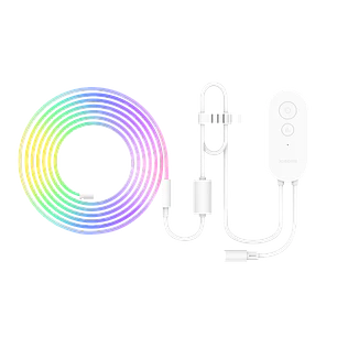 Xiaomi Smart Lightstrip, Tira LED RGB 2m Extensible a 10m, Wi-Fi, Música, HomeKit