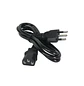 PCTronix, Cable de Poder para Fuente de Poder, 1.2m, Negro - Miniatura 1