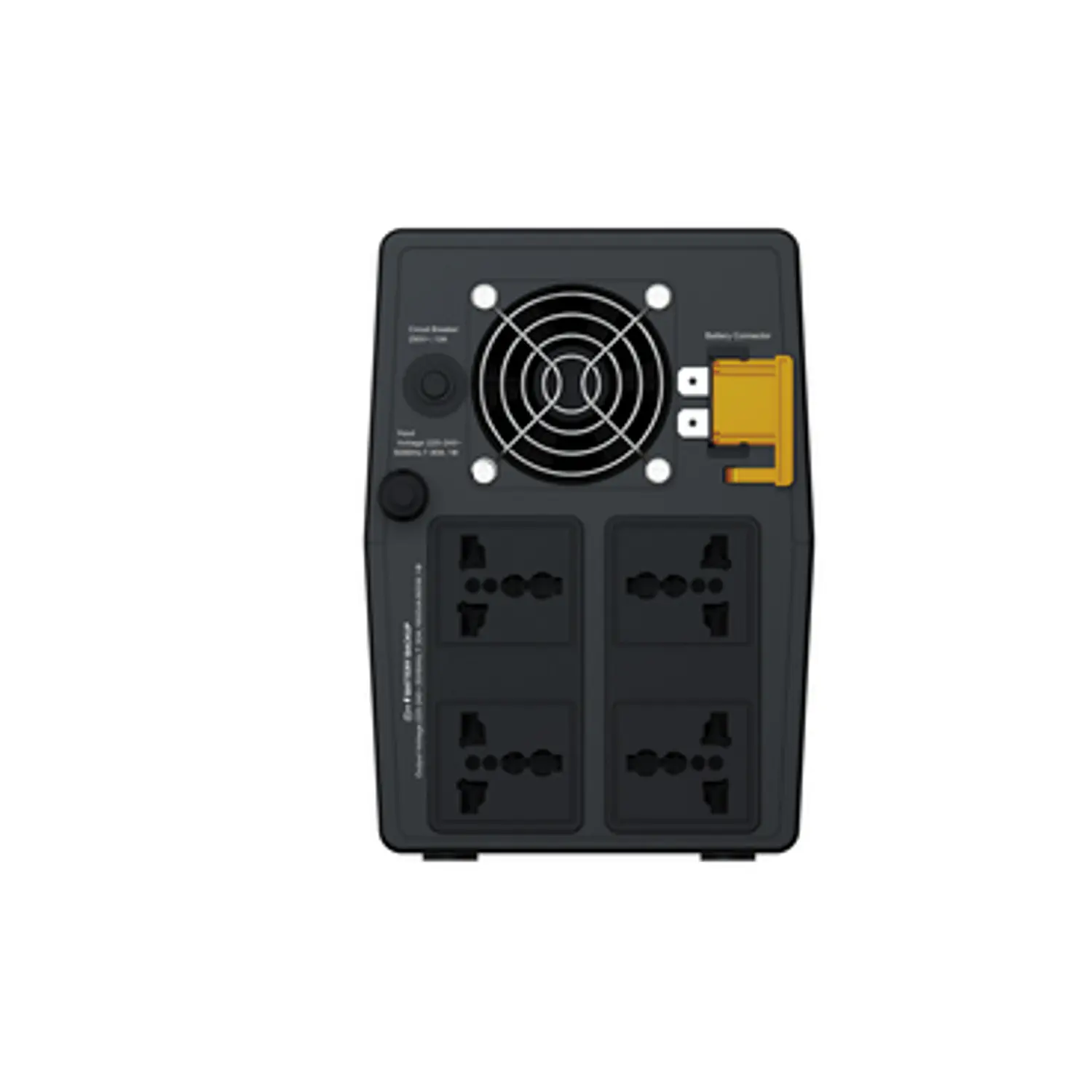 APC Easy UPS BVG1600I-MSX 1600VA/900W, Torre 230V, 4 Tomas Universales, AVR 4