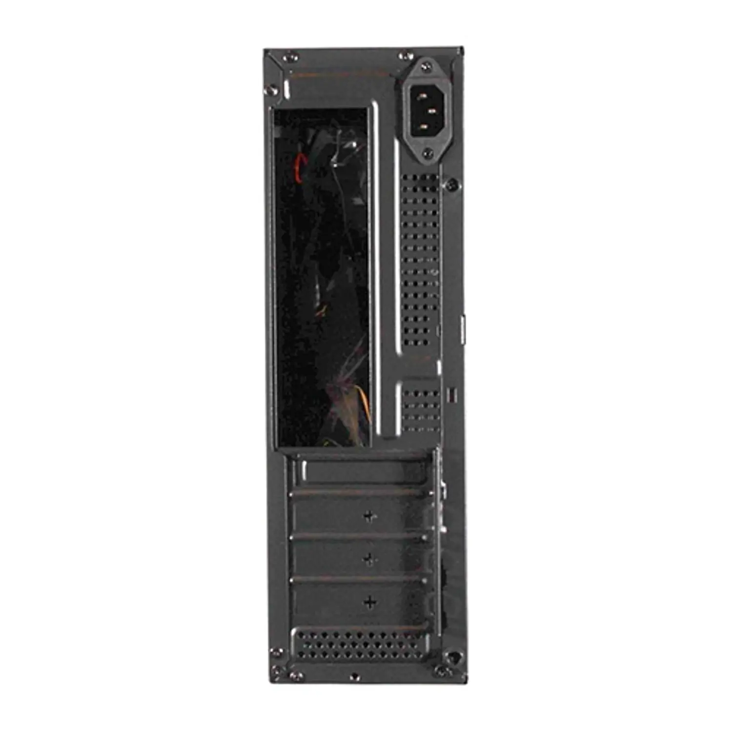 PCTronix Clio S609, Gabinete Slim Micro ATX, Fuente 500W, USB-C 3.1, 2 USB 3.0, Negro 3