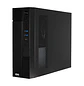 PCTronix Clio S609, Gabinete Slim Micro ATX, Fuente 500W, USB-C 3.1, 2 USB 3.0, Negro - Miniatura 4