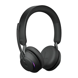 Jabra Evolve2 65, Audífono Inalámbrico Estéreo, USB-C, Bluetooth, Teams, Negro