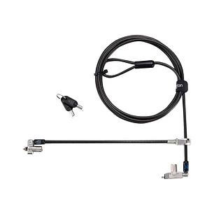 Kensington K60508WW Slim N17 2.0, Candado Doble Wedge/T-Bar, Cable 1,8 m