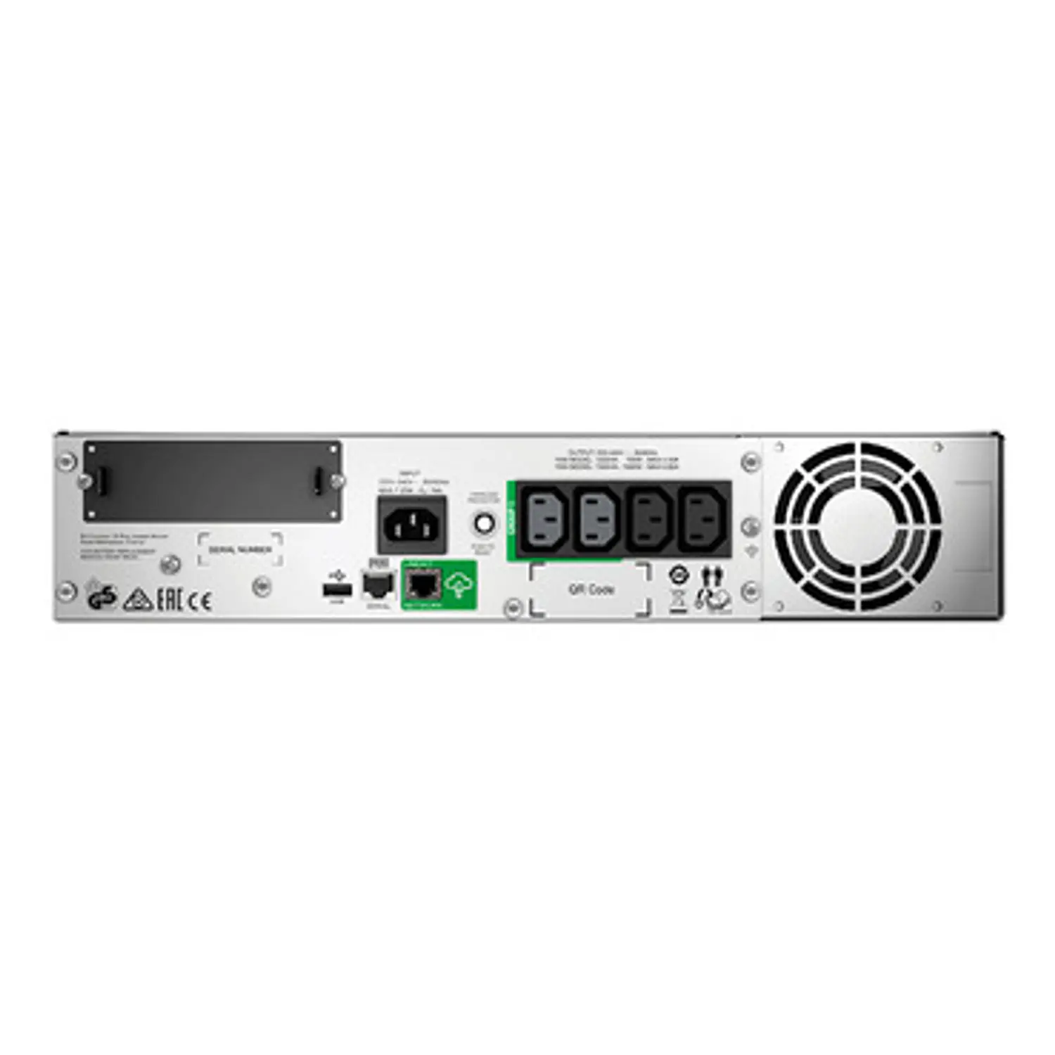 APC Smart-UPS SMT1000RMI2UC, 1000VA/700W, Rack 2U, SmartConnect, 4 IEC C13 3