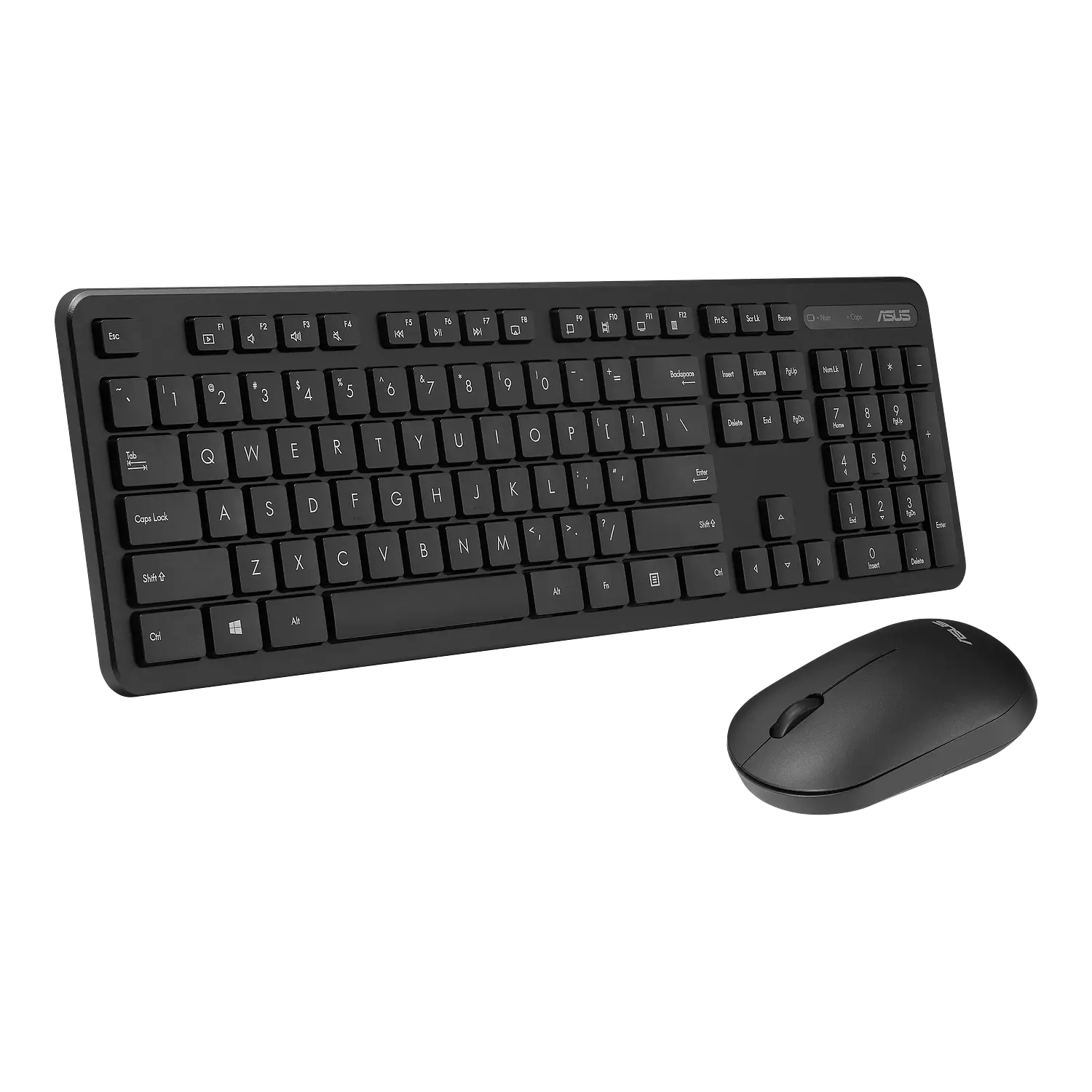 ASUS CW100, Combo Teclado y Mouse Inalámbrico 2.4GHz, 1600 DPI, USB, Negro 3