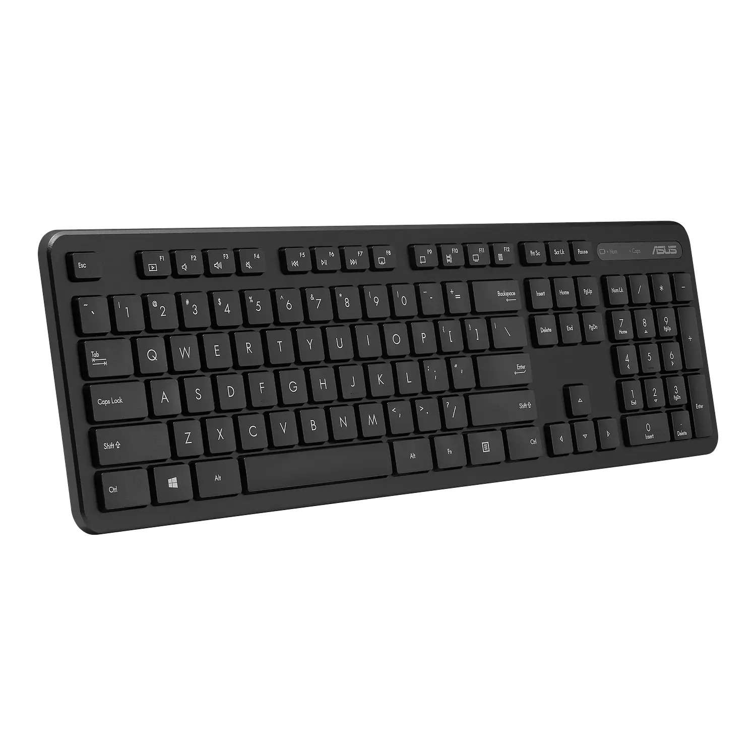 ASUS CW100, Combo Teclado y Mouse Inalámbrico 2.4GHz, 1600 DPI, USB, Negro 5