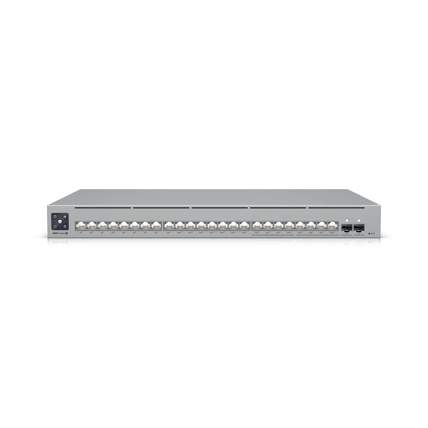 Ubiquiti UniFi Pro Max 24 PoE, Switch L3, 8x 2.5GbE, 400W PoE++, 2x SFP+ 10G 1