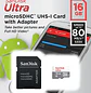 SanDisk Ultra SDSQUNS-016G-GN3MA, microSDHC 16GB, UHS-I, Clase 10, 80MBs, Adaptador SD - Miniatura 2