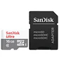 SanDisk Ultra SDSQUNS-016G-GN3MA, microSDHC 16GB, UHS-I, Clase 10, 80MBs, Adaptador SD - Miniatura 3