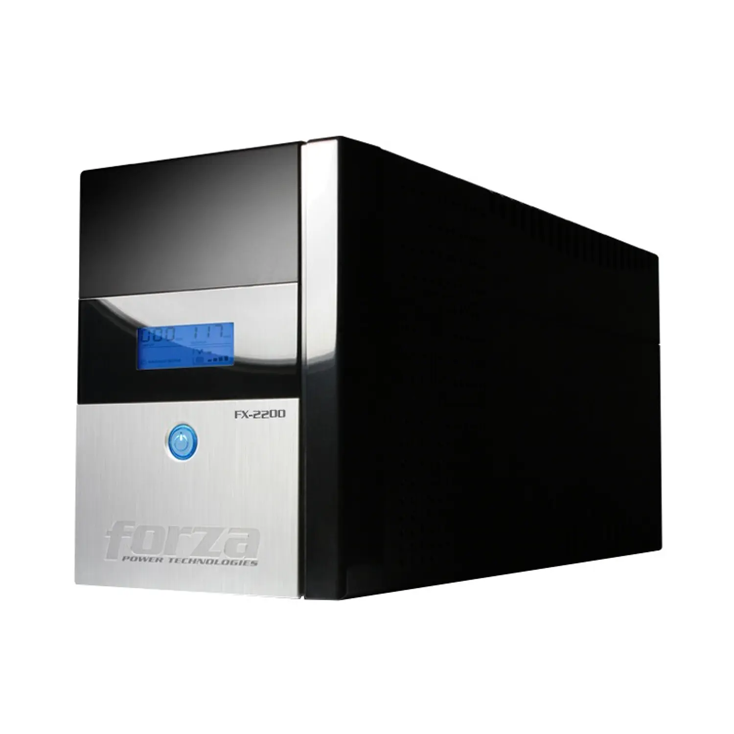 Forza FX-2200LCD-C, UPS Interactiva 2200VA/1200W, LCD, AVR, USB, 220V