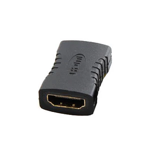 Xtech XTC-333, Adaptador HDMI Hembra a Hembra, Extensor Full HD 1080p, Negro