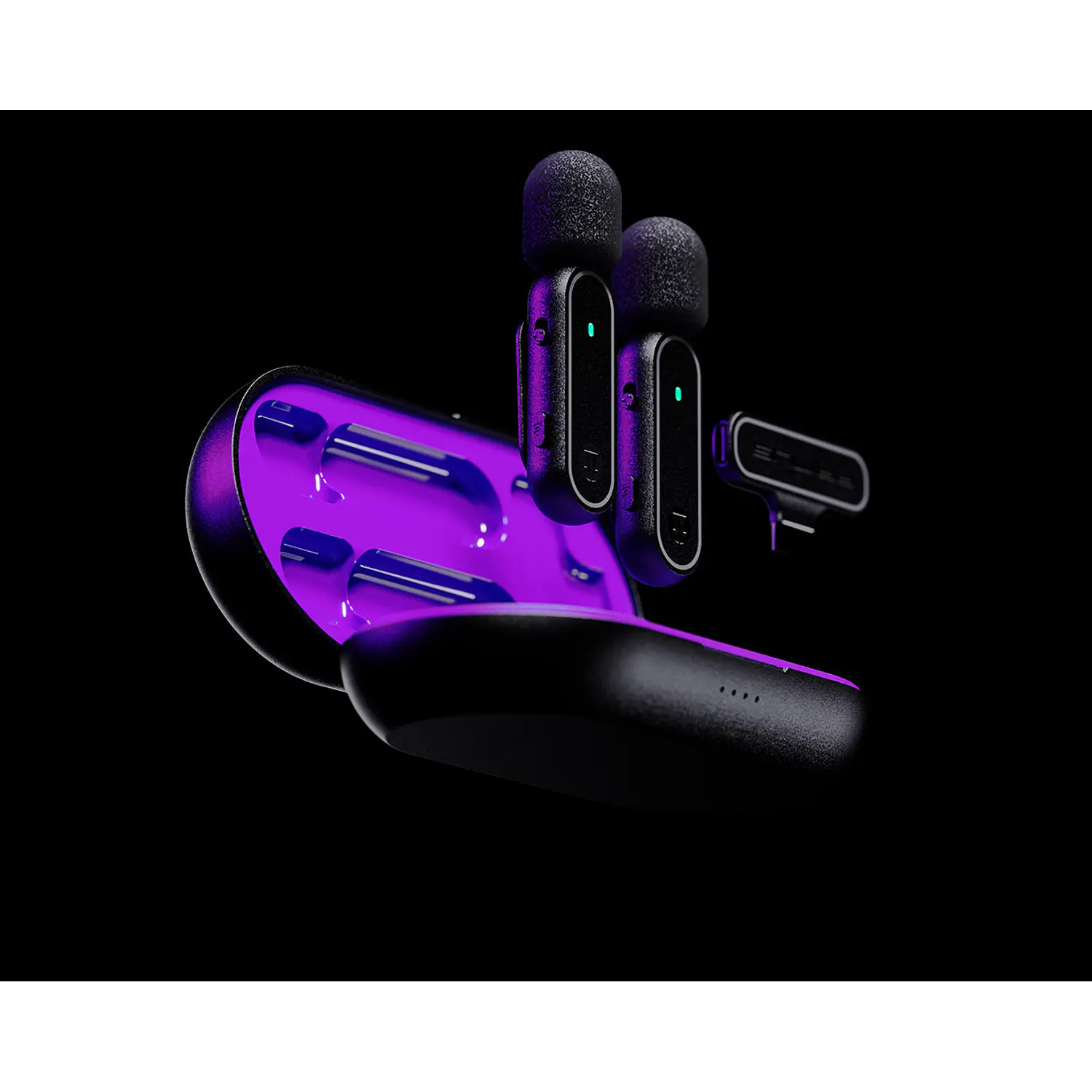 Primus VOX01 PMI-L10BT Kit 2 Micrófonos Inalámbricos de Solapa, USB-C, 20m, 16h 10